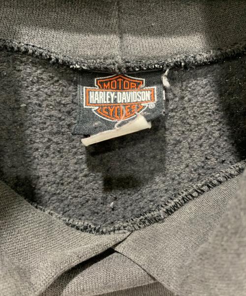 HARLEY-DAVIDSON（ハーレーダビッドソン）HARLEY-DAVIDSON (ハーレーダビッドソン) パーカー　'00年代 グレー サイズ:XLの古着・服飾アイテム