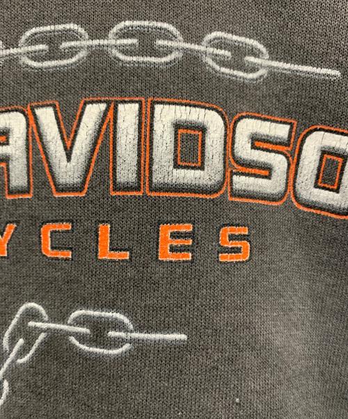 HARLEY-DAVIDSON（ハーレーダビッドソン）HARLEY-DAVIDSON (ハーレーダビッドソン) パーカー　'00年代 グレー サイズ:XLの古着・服飾アイテム
