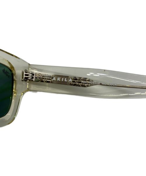 akila（アキラ）akila (アキラ) ARES　サングラス クリアイエローの古着・服飾アイテム