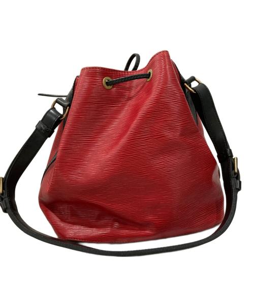 LOUIS VUITTON（ルイ ヴィトン）LOUIS VUITTON (ルイ ヴィトン) エピ　プチノエ レッド×ブラックの古着・服飾アイテム