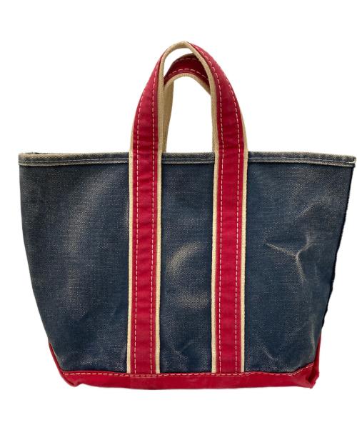 L.L.Bean（エルエルビーン）L.L.Bean (エルエルビーン) トートバッグ ネイビー×レッドの古着・服飾アイテム
