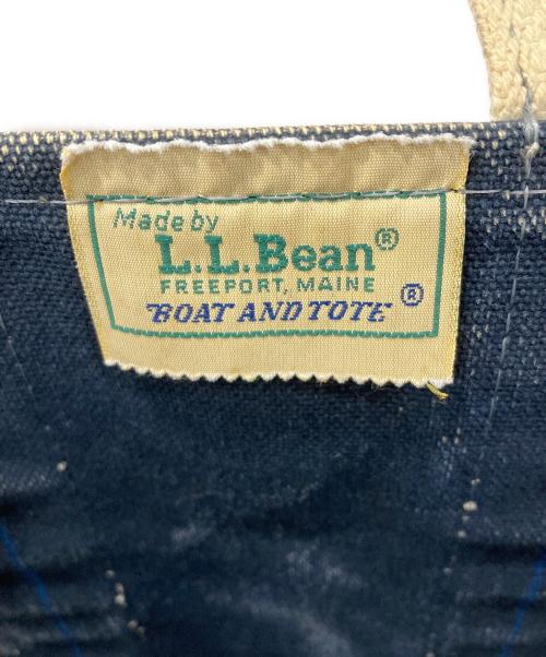 L.L.Bean（エルエルビーン）L.L.Bean (エルエルビーン) トートバッグ ネイビー×レッドの古着・服飾アイテム