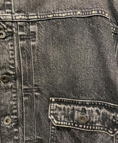 Spick and Span（スピック＆スパン）Spick and Span (スピックアンドスパン) 1ST-LINE STUDS DENIM ジャケット グレー サイズ:Freeの古着・服飾アイテム