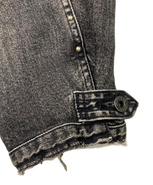 Spick and Span（スピック＆スパン）Spick and Span (スピックアンドスパン) 1ST-LINE STUDS DENIM ジャケット グレー サイズ:Freeの古着・服飾アイテム