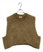 HYKEハイク）の古着「ニットベスト」｜ベージュ