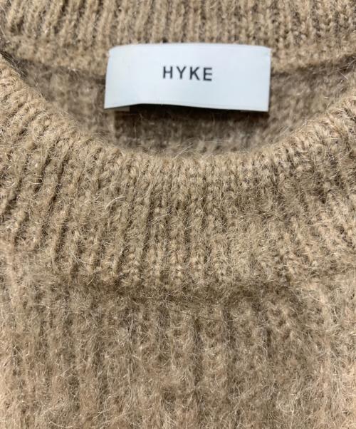 HYKE（ハイク）HYKE (ハイク) ニットベスト ベージュ サイズ:FREEの古着・服飾アイテム