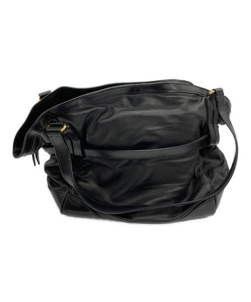 BURBERRY（バーバリー）BURBERRY (バーバリー) プローサム　ショルダーバッグ ブラックの古着・服飾アイテム