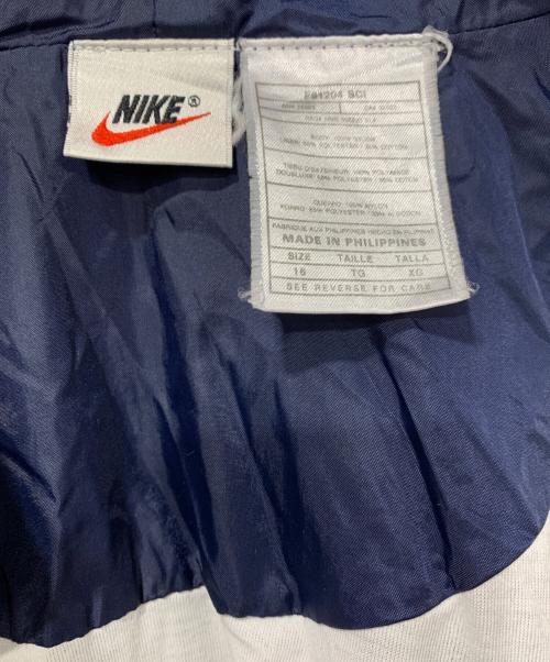 NIKE（ナイキ）NIKE (ナイキ) ナイロンジャケット ネイビー×パープル サイズ:SIZE 16の古着・服飾アイテム