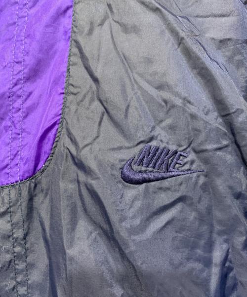 NIKE（ナイキ）NIKE (ナイキ) ナイロンジャケット ネイビー×パープル サイズ:SIZE 16の古着・服飾アイテム