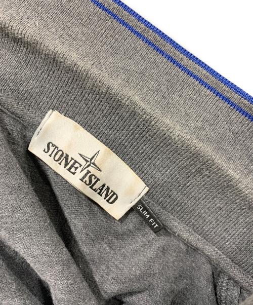 STONE ISLAND（ストーンアイランド）STONE ISLAND (ストーンアイランド) ポロシャツ グレー サイズ:Mサイズの古着・服飾アイテム