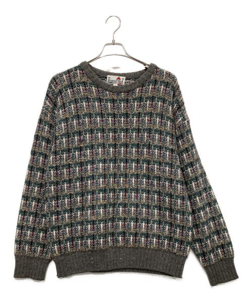 Florence Tricot（フローレンストリコット）Florence Tricot (フローレンストリコット) 厚手ニット グレー サイズ:Lの古着・服飾アイテム