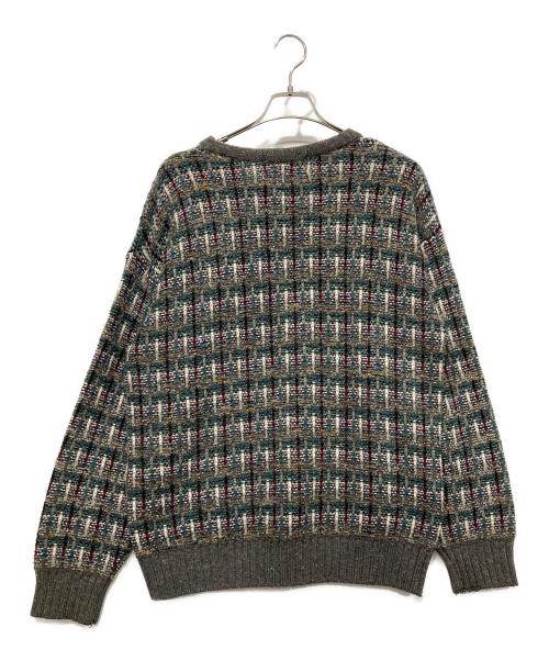 Florence Tricot（フローレンストリコット）Florence Tricot (フローレンストリコット) 厚手ニット グレー サイズ:Lの古着・服飾アイテム