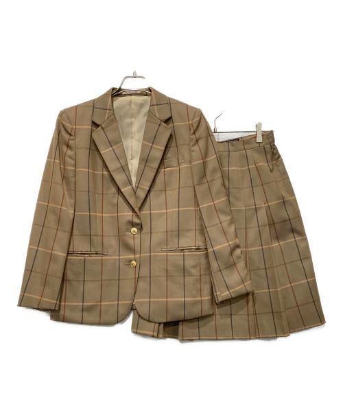 Burberry's（バーバリー）Burberry's (バーバリーズ) セットアップ ブラウン サイズ:9号の古着・服飾アイテム