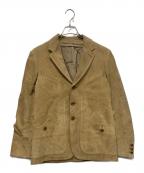 PAUL SMITHポールスミス）の古着「レザージャケット」｜ベージュ