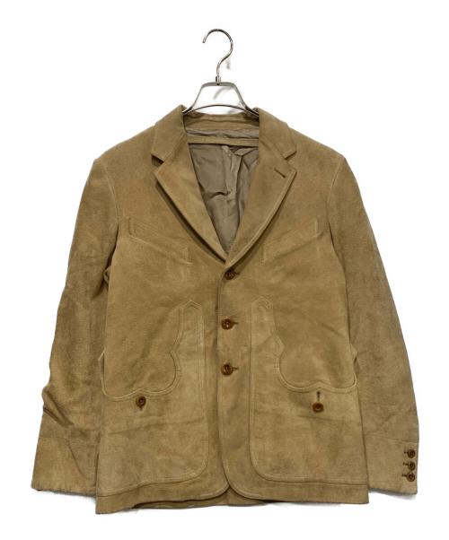 PAUL SMITH（ポールスミス）PAUL SMITH (ポールスミス) レザージャケット ベージュ サイズ:SIZE Mの古着・服飾アイテム