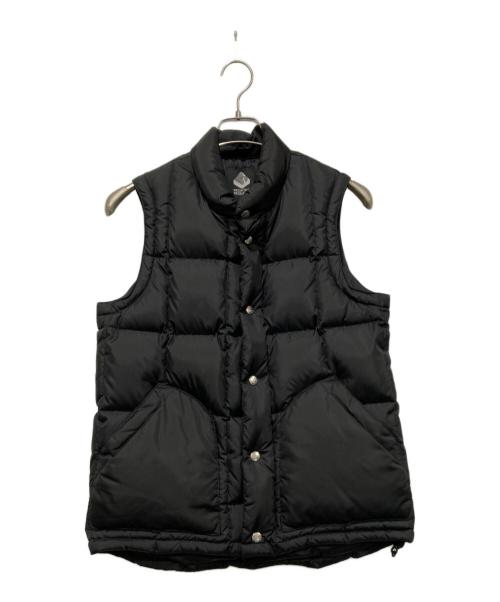 MOUNTAIN RESEARCH（マウンテンリサーチ）MOUNTAIN RESEARCH (マウンテンリサーチ) パフダウンベスト ブラック サイズ:Sの古着・服飾アイテム