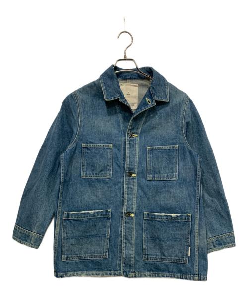 NEIGHBORHOOD（ネイバーフッド）NEIGHBORHOOD (ネイバーフッド) デニムカバーオール ブルー サイズ:Sサイズの古着・服飾アイテム