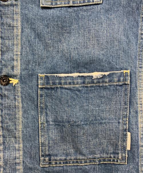 NEIGHBORHOOD（ネイバーフッド）NEIGHBORHOOD (ネイバーフッド) デニムカバーオール ブルー サイズ:Sサイズの古着・服飾アイテム