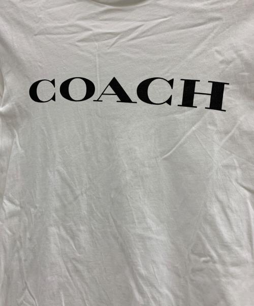 COACH（コーチ）COACH (コーチ) 半袖カットソー ホワイト サイズ:XSの古着・服飾アイテム