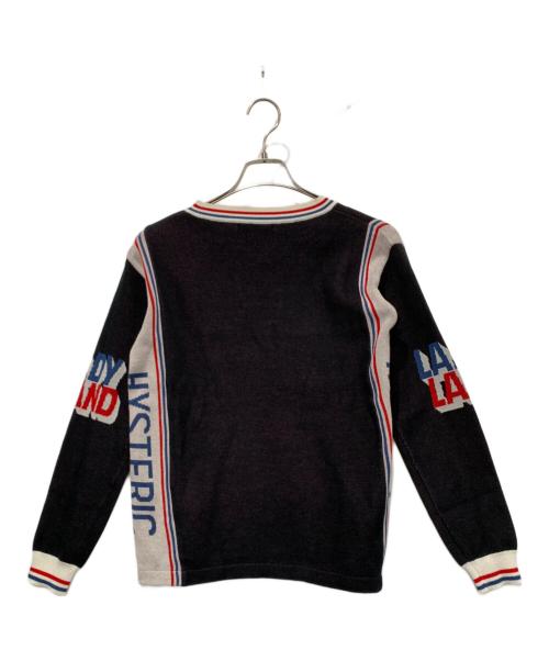 Hysteric Glamour（ヒステリックグラマー）Hysteric Glamour (ヒステリックグラマー) LADY LAND ジャカード プルオーバー ブラック サイズ:FREEの古着・服飾アイテム