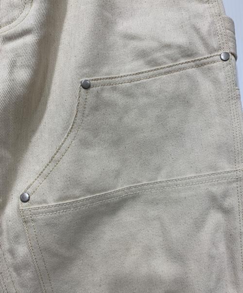 S.W.U.N（エスダブリューユーエヌ）S.W.U.N (エスダブリューユーエヌ) Double Knee Painter アイボリー サイズ:Sサイズの古着・服飾アイテム