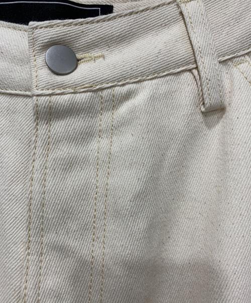 S.W.U.N（エスダブリューユーエヌ）S.W.U.N (エスダブリューユーエヌ) Double Knee Painter アイボリー サイズ:Sサイズの古着・服飾アイテム