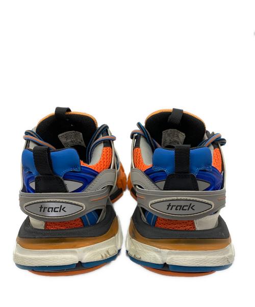 BALENCIAGA（バレンシアガ）BALENCIAGA (バレンシアガ) トラックスニーカー ホワイト×オレンジ×ブルー サイズ:26cmの古着・服飾アイテム