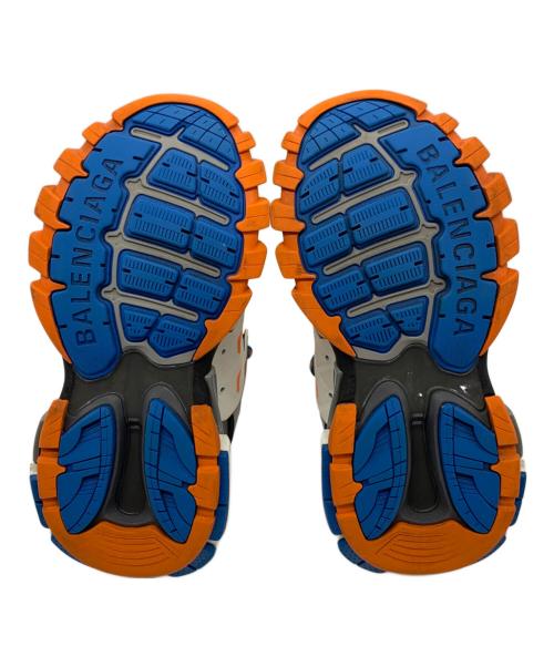 BALENCIAGA（バレンシアガ）BALENCIAGA (バレンシアガ) トラックスニーカー ホワイト×オレンジ×ブルー サイズ:26cmの古着・服飾アイテム