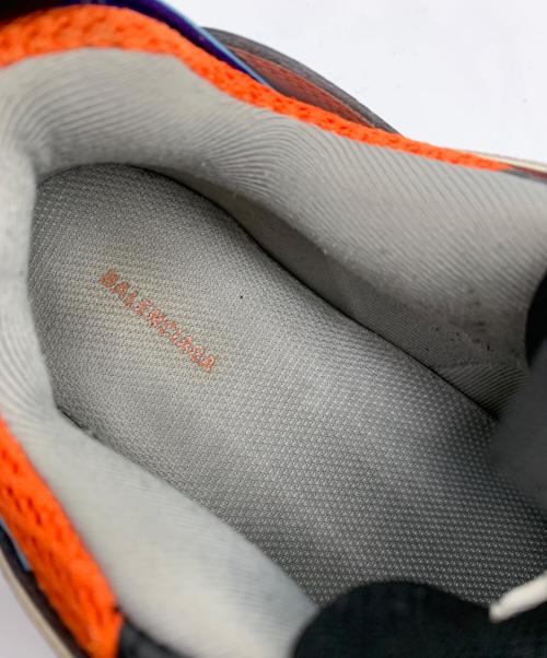 BALENCIAGA（バレンシアガ）BALENCIAGA (バレンシアガ) トラックスニーカー ホワイト×オレンジ×ブルー サイズ:26cmの古着・服飾アイテム