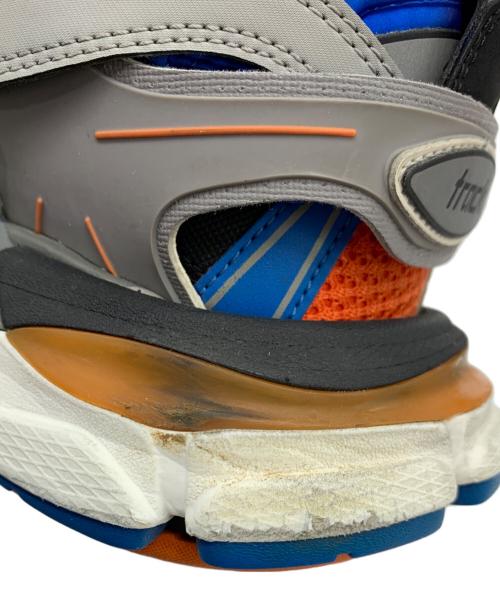 BALENCIAGA（バレンシアガ）BALENCIAGA (バレンシアガ) トラックスニーカー ホワイト×オレンジ×ブルー サイズ:26cmの古着・服飾アイテム