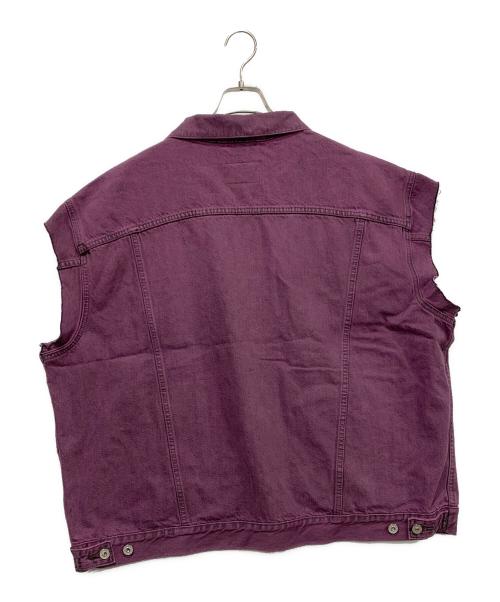 LEVI'S（リーバイス）LEVI'S (リーバイス) デニムジャケット パープル サイズ:XXLサイズ 未使用品の古着・服飾アイテム