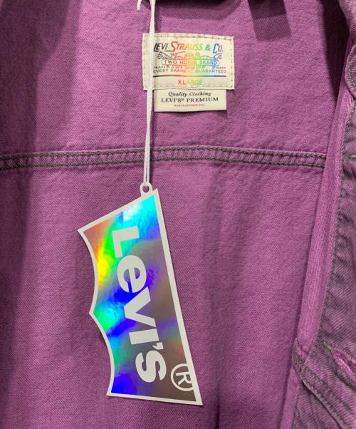 LEVI'S（リーバイス）LEVI'S (リーバイス) デニムジャケット パープル サイズ:XXLサイズ 未使用品の古着・服飾アイテム
