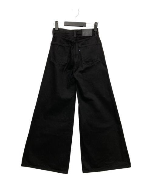 LEVI'S（リーバイス）LEVI'S (リーバイス) フレアパンツ ブラック サイズ:W25の古着・服飾アイテム