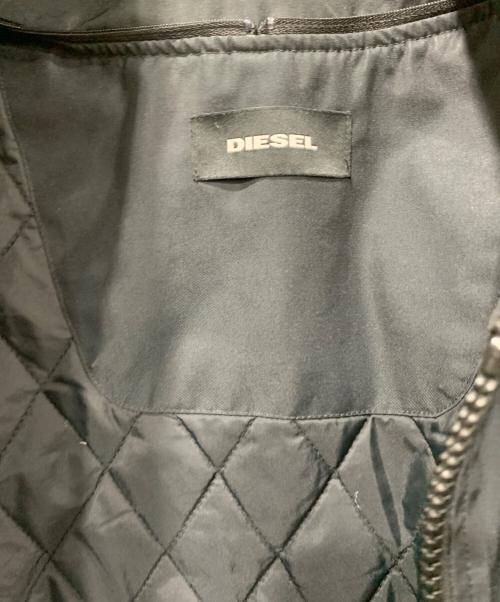 DIESEL（ディーゼル）DIESEL (ディーゼル) ブルゾン ベージュ×ブラック サイズ:Mサイズの古着・服飾アイテム