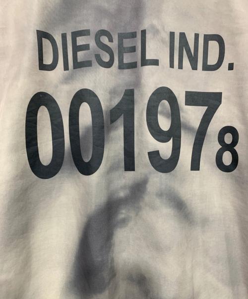 DIESEL（ディーゼル）DIESEL (ディーゼル) ブルゾン ベージュ×ブラック サイズ:Mサイズの古着・服飾アイテム