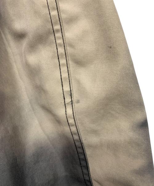 DIESEL（ディーゼル）DIESEL (ディーゼル) ブルゾン ベージュ×ブラック サイズ:Mサイズの古着・服飾アイテム