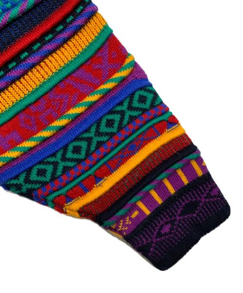 Emaroo（エマルー）Emaroo (エマルー) 3Dニット マルチカラー サイズ:SIZE 16の古着・服飾アイテム