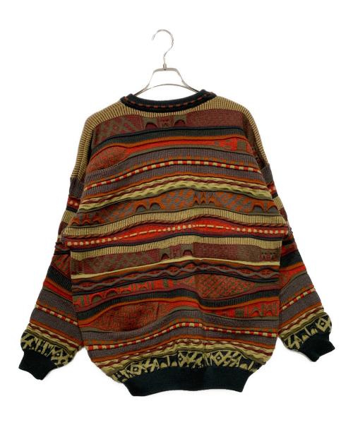 Emaroo（エマルー）Emaroo (エマルー) 3Dニット マルチカラー サイズ:SIZE 18の古着・服飾アイテム