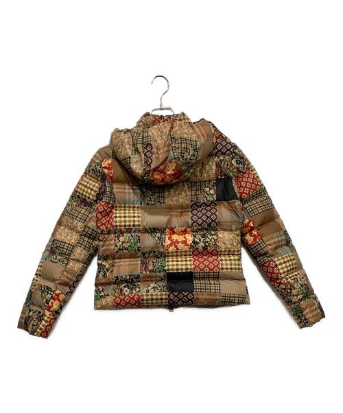 POLO RALPH LAUREN（ポロ・ラルフローレン）POLO RALPH LAUREN (ポロ・ラルフローレン) ダウンジャケット ブラウン×ベージュ サイズ:XSサイズの古着・服飾アイテム