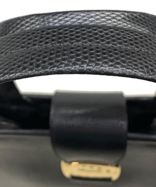 Salvatore Ferragamo（サルヴァトーレ フェラガモ）Salvatore Ferragamo (サルヴァトーレ フェラガモ) ハンドバッグ ブラックの古着・服飾アイテム