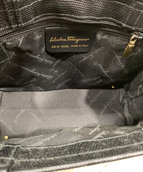 Salvatore Ferragamo（サルヴァトーレ フェラガモ）Salvatore Ferragamo (サルヴァトーレ フェラガモ) ハンドバッグ ブラックの古着・服飾アイテム