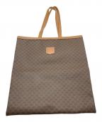 CELINEセリーヌ）の古着「トートバッグ　マカダム」｜ブラウン