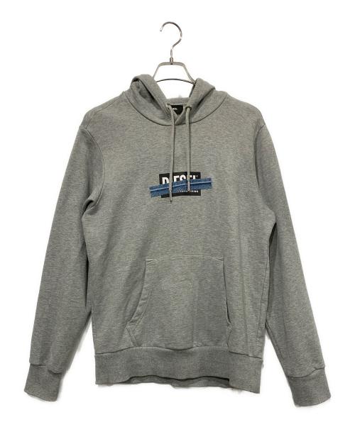 DIESEL（ディーゼル）DIESEL (ディーゼル) S-GIRK-HOOD-N4 グレー サイズ:Sサイズの古着・服飾アイテム