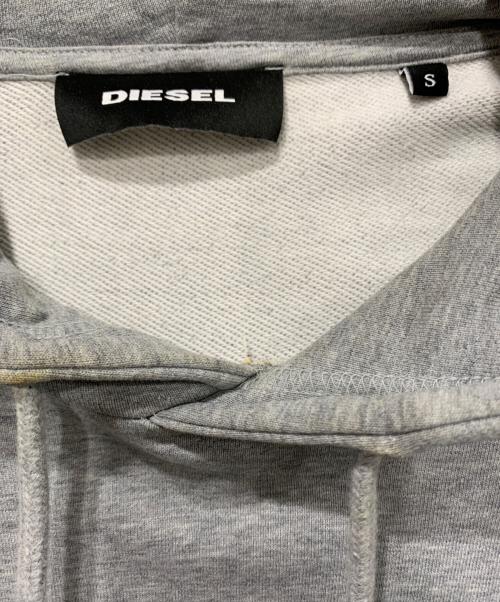 DIESEL（ディーゼル）DIESEL (ディーゼル) S-GIRK-HOOD-N4 グレー サイズ:Sサイズの古着・服飾アイテム