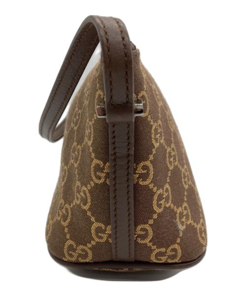GUCCI（グッチ）GUCCI (グッチ) ハンドバッグ ブラウンの古着・服飾アイテム