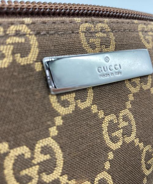 GUCCI（グッチ）GUCCI (グッチ) ハンドバッグ ブラウンの古着・服飾アイテム