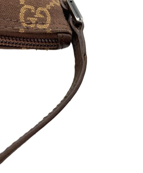 GUCCI（グッチ）GUCCI (グッチ) ハンドバッグ ブラウンの古着・服飾アイテム