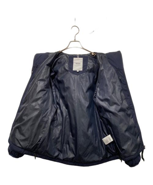 AIGLE（エーグル）AIGLE (エーグル) 撥水 ダブルクロス キルテッド アクティブダウンパーカ ネイビー サイズ:Mの古着・服飾アイテム