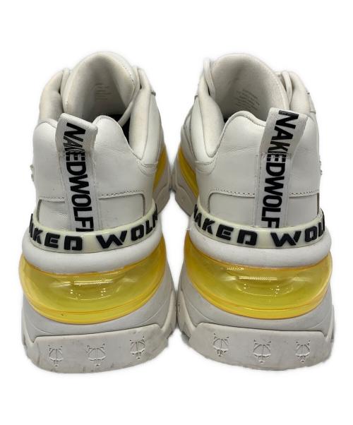 NAKED WOLFE（ネイキッドウルフ）NAKED WOLFE (ネイキッドウルフ) STRENGTH ホワイト サイズ:40EUの古着・服飾アイテム