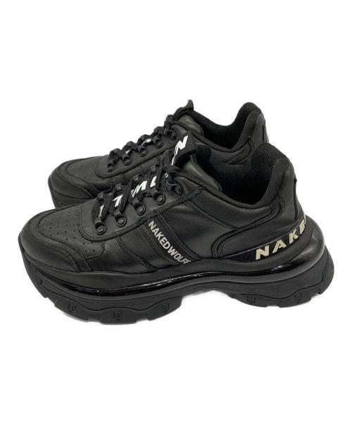 NAKED WOLFE（ネイキッドウルフ）NAKED WOLFE (ネイキッドウルフ) STRONGER ブラック サイズ:41EUの古着・服飾アイテム